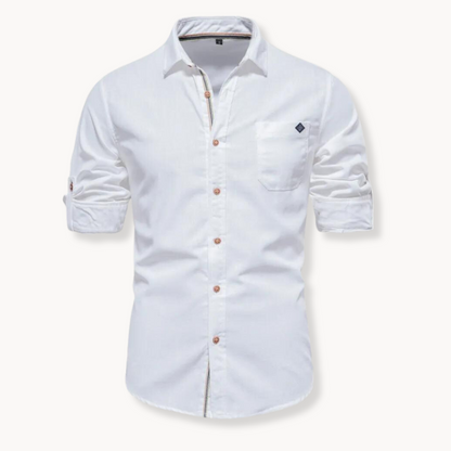 ESSENTIAL - CAMICIA IN COTONE