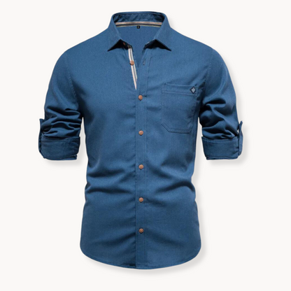 ESSENTIAL - CAMICIA IN COTONE