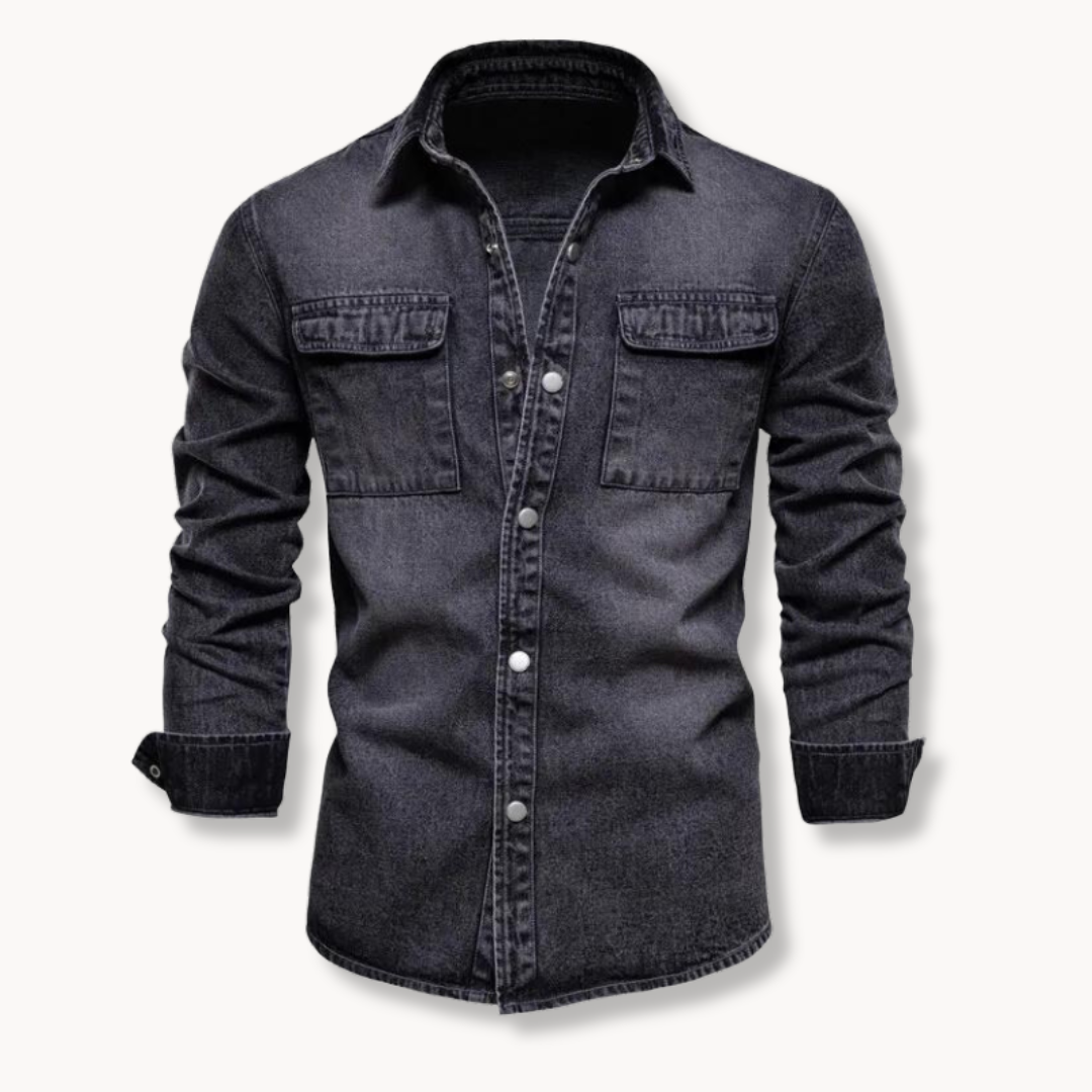 BISON - CAMICIA IN DENIM