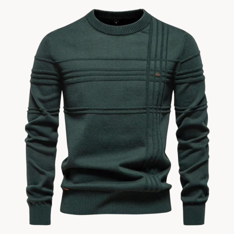 MORRIS - PULLOVER GIROCOLLO