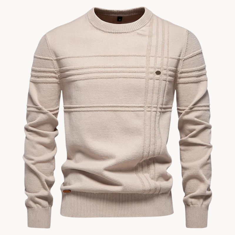 MORRIS - PULLOVER GIROCOLLO