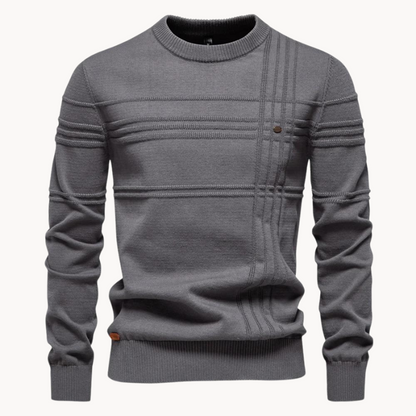 MORRIS - PULLOVER GIROCOLLO