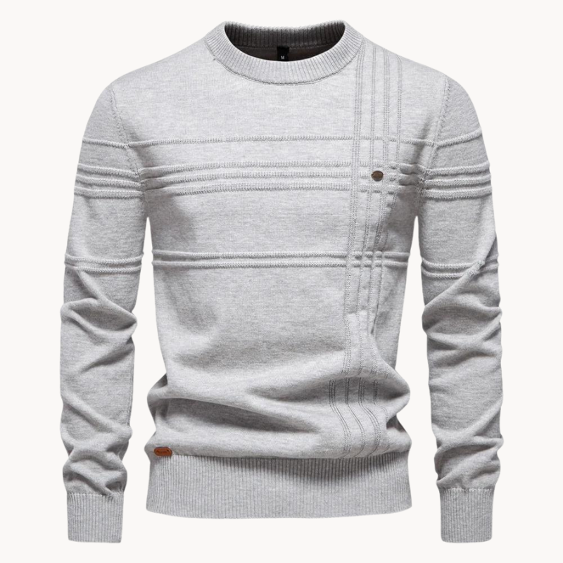 MORRIS - PULLOVER GIROCOLLO