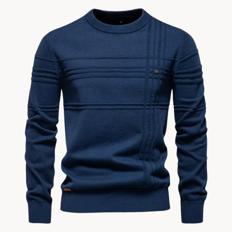 MORRIS - PULLOVER GIROCOLLO