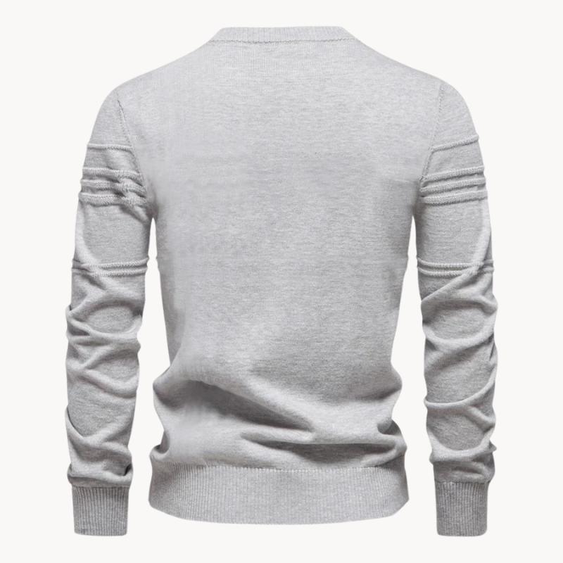 MORRIS - PULLOVER GIROCOLLO