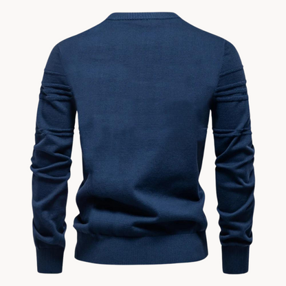 MORRIS - PULLOVER GIROCOLLO