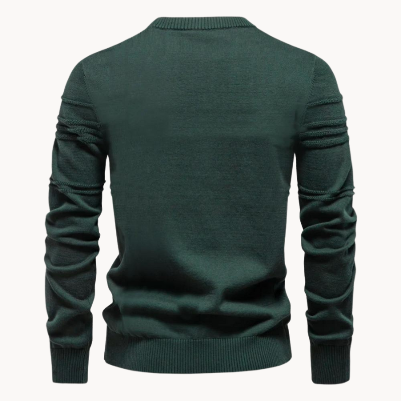 MORRIS - PULLOVER GIROCOLLO