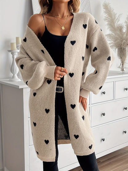 ELODIE - CARDIGAN A CUORE