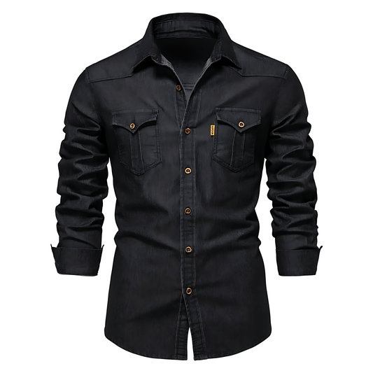 HARDY - CAMICIA WESTERN IN DENIM